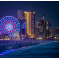 Art Prints of Summer Evening at the Beach