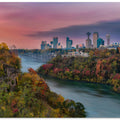 Niagra River Morning Glow