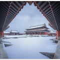 Cining palace in the frame