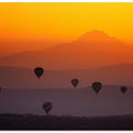 Sunset in Cappadocia...