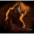 Canvas Art Print Leo Rougeoyant
