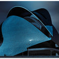 Art Prints of Bleu district