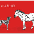 Canvas Art Print Bad idea
