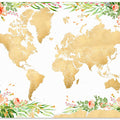 Blythe world map silhouette