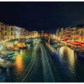 Art Prints of Lagoon night