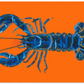 Lobster On Orange