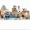 Big Group of Friends In Jumpers