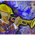 Trumpeter Playing