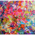 Luminous Petal Cascade