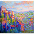 Vibrant Hillside Dawn
