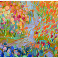 Vibrant Garden Path