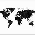 Inked World Map
