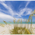 Heavenly calmness on the beach