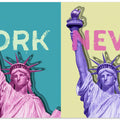 Art Prints of POP ART Statue of Liberty III