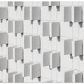Art Prints of Mid-Century Block Wall and Shadows