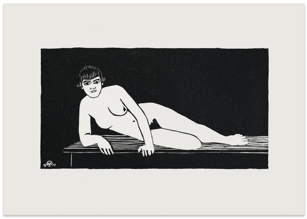 Reclining Nude Figure