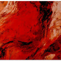 fiery landscape