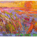 Vibrant Yellow Horizon