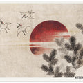 Birds and Sunset, From Album of Sketches (1814)