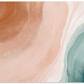Blush Sand and Teal Sea