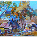 Rural Mountains Landscape