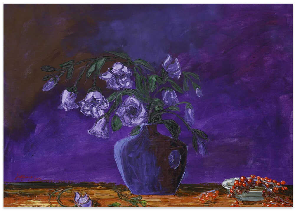 Purple Petals Elegy