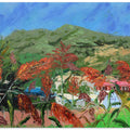 An Autumn Day When Reeds Are In Bloom