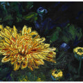 chrysanthemum oil on canvas
