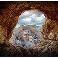 Art Prints of A hole in the wall