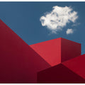 Art Prints of Red Shapes