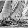 Art Prints of Moonbeams crossing