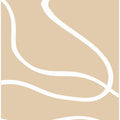 Art Prints of Beige Lines 01