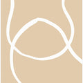 Art Prints of Beige Lines 04