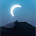 Fascinating view of the solar eclipse