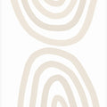 Art Prints of Beige Rainbow