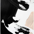 Art Prints of Black and Nude No 3