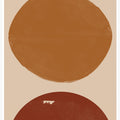 Art Prints of Burn Orange Composition