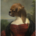 Art Prints of dog portrait 1