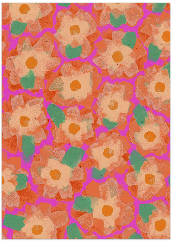 Vibrant Petal Dance