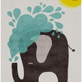 Canvas Art Print Funny elephant