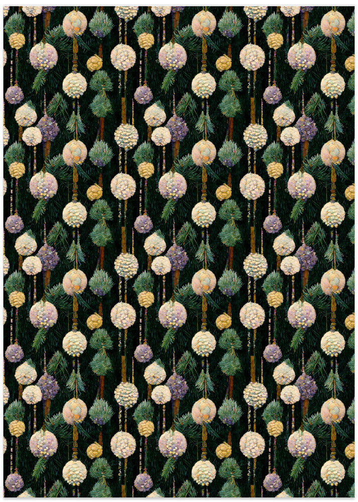 Festive Pine Ornaments