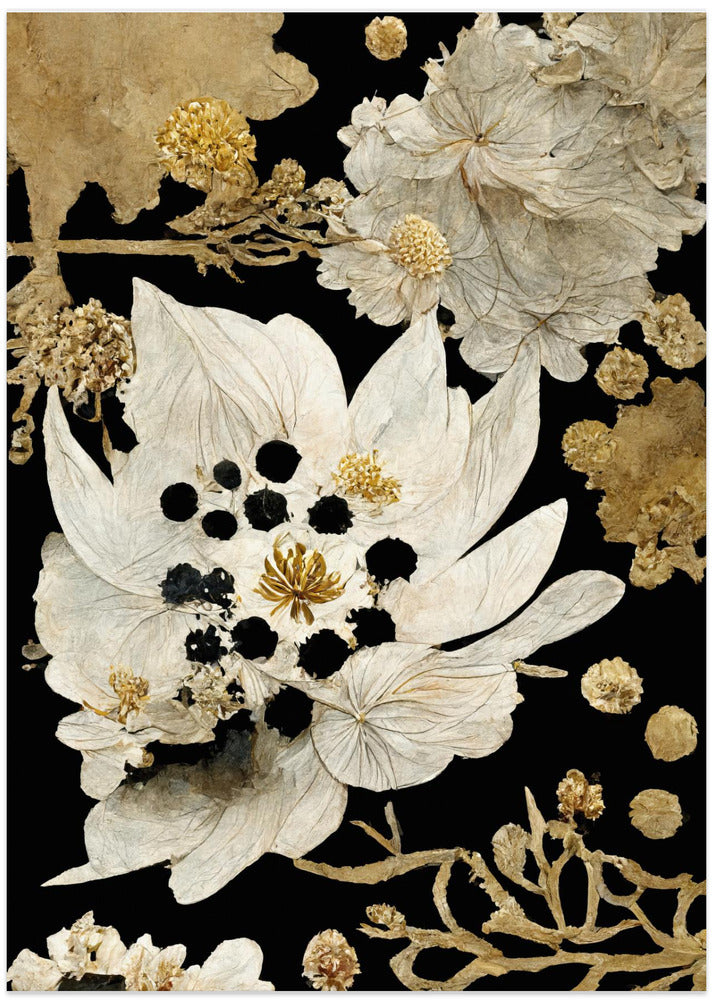Golden Petal Bloom