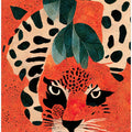 Canvas Art Print Hiding Leo