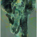Teal Elephant