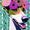 Canvas Art Print Gorgeous Greyhound