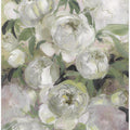 Sady painterly florals in green