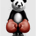 Canvas Art Print PANDA BOXER