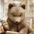 Canvas Art Print bear baking
