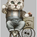 Canvas Art Print ice cream seller