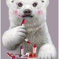 Canvas Art Print lipstick paula